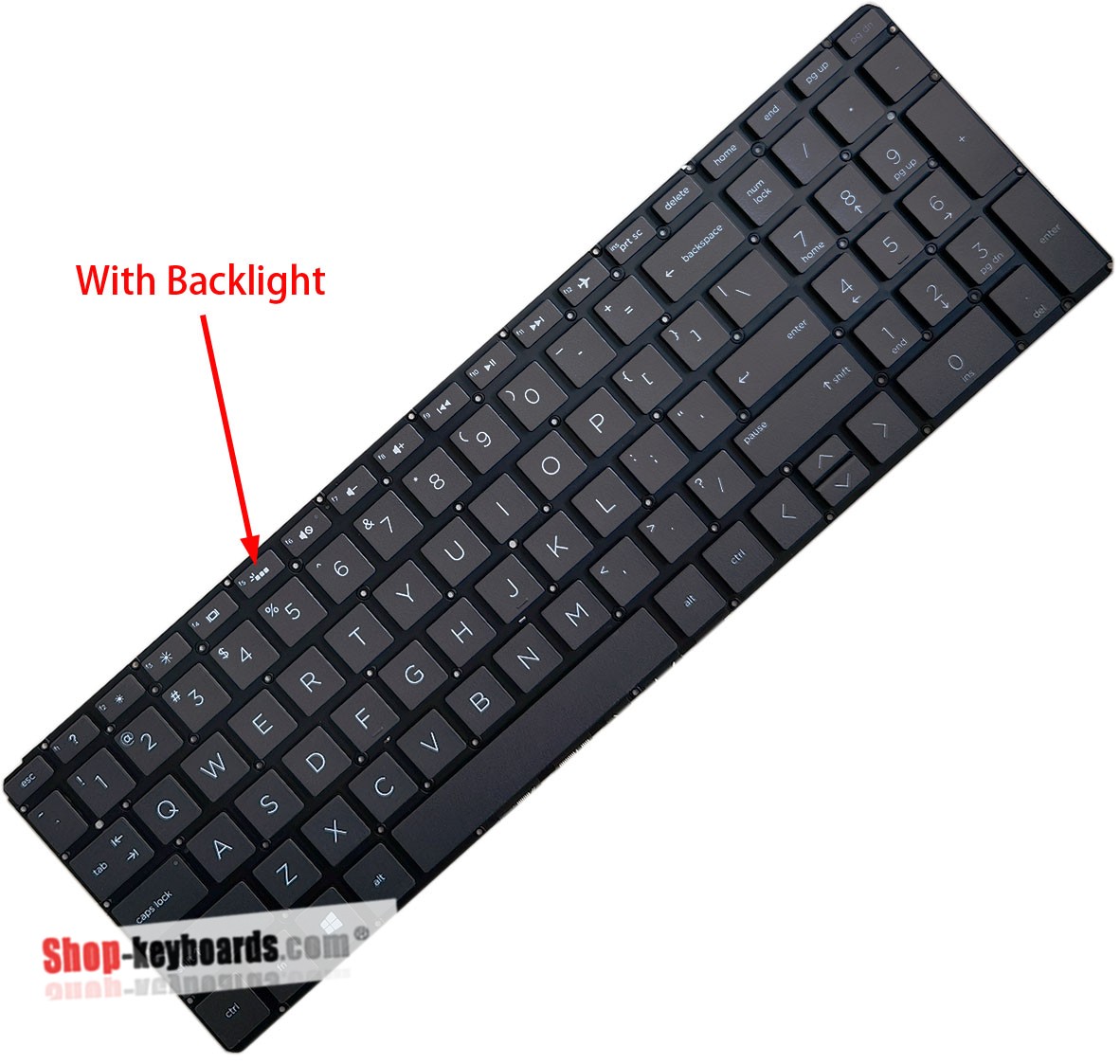 HP L38262-FL1  Keyboard replacement