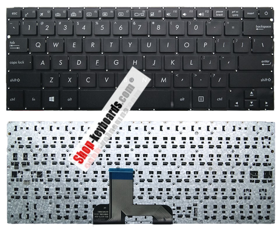 Asus 0KNB0-2132JP00 Keyboard replacement