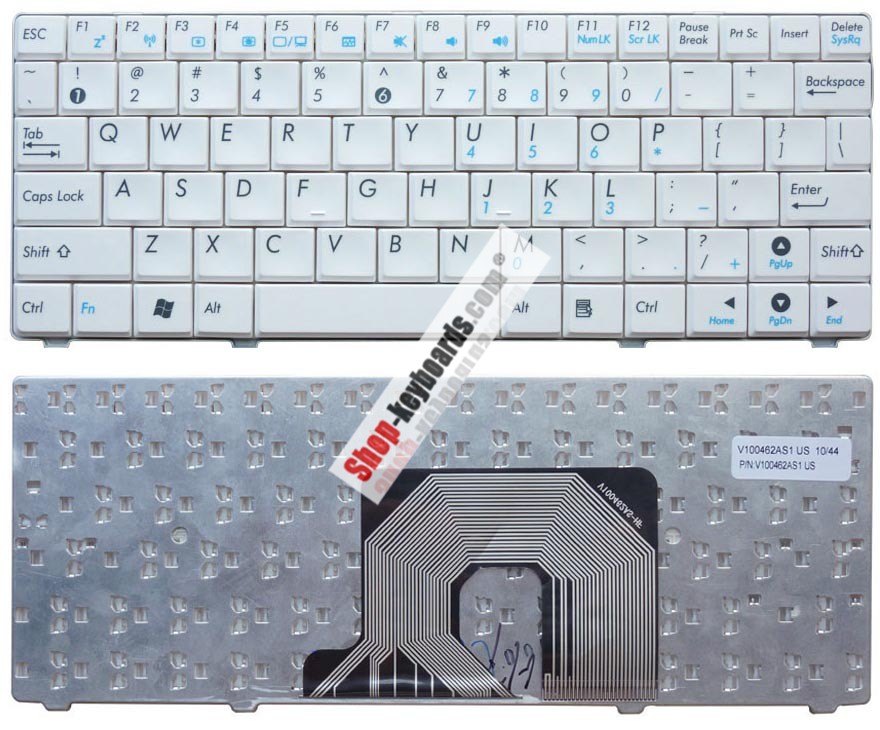 Asus 04GOA092KUS10-108 Keyboard replacement
