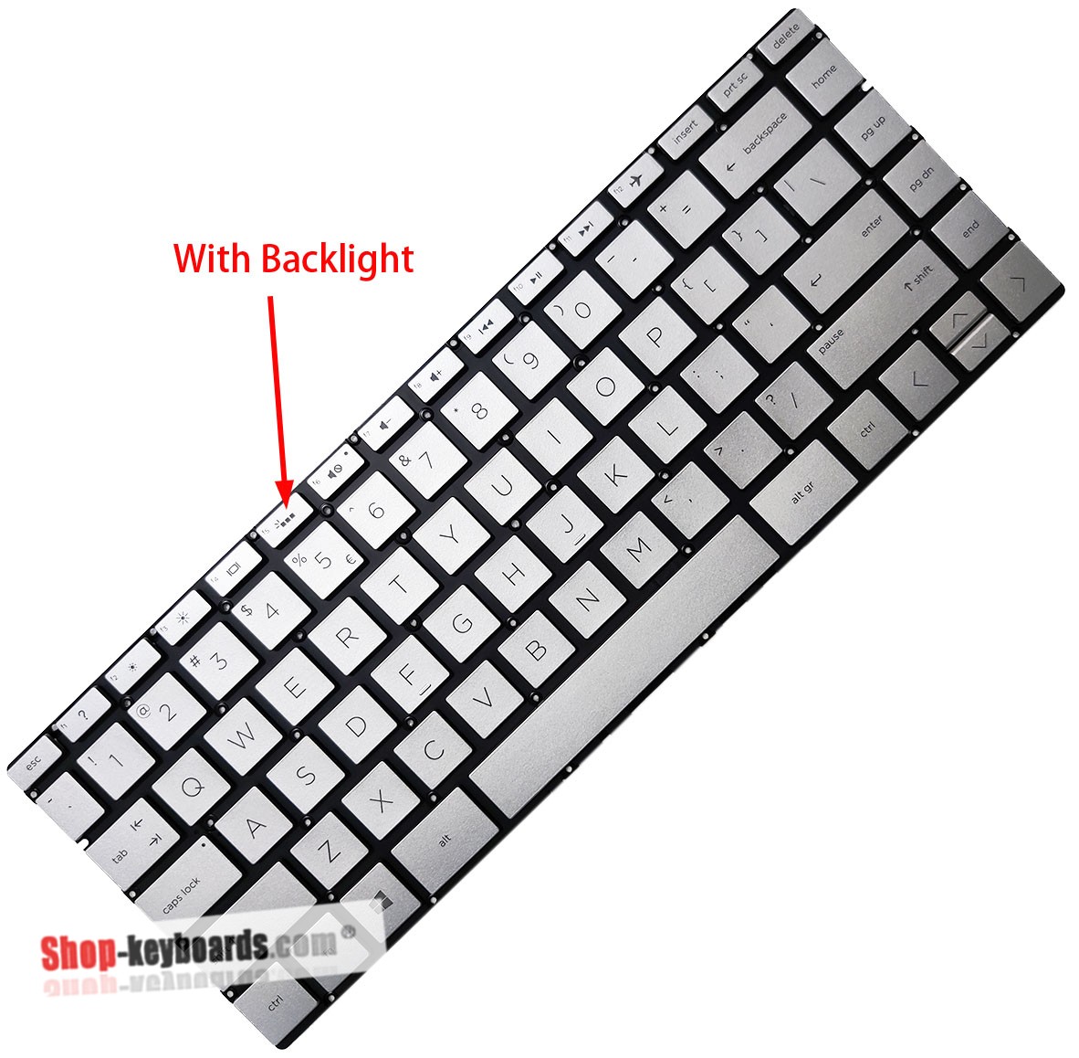 HP L37903-251  Keyboard replacement