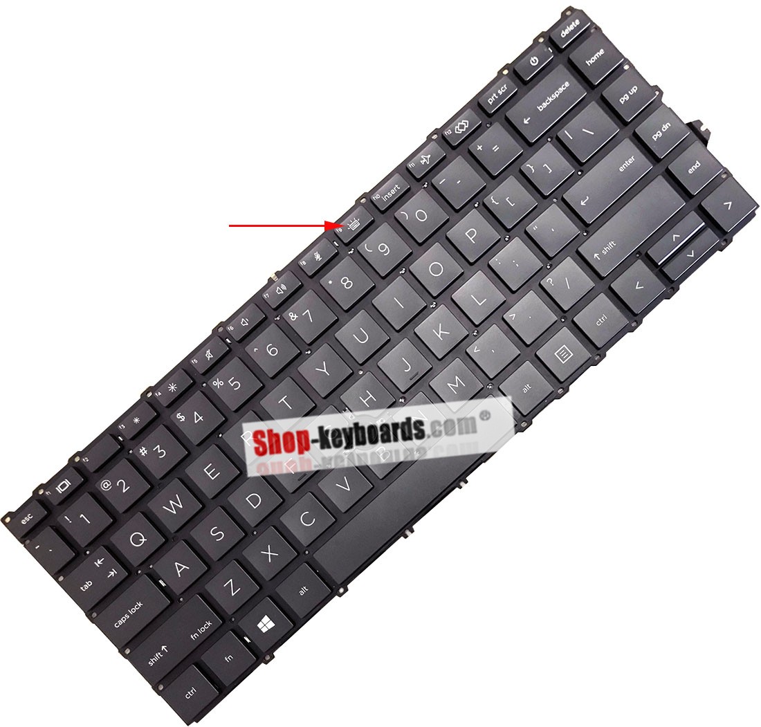 HP M07090-B31 Keyboard replacement