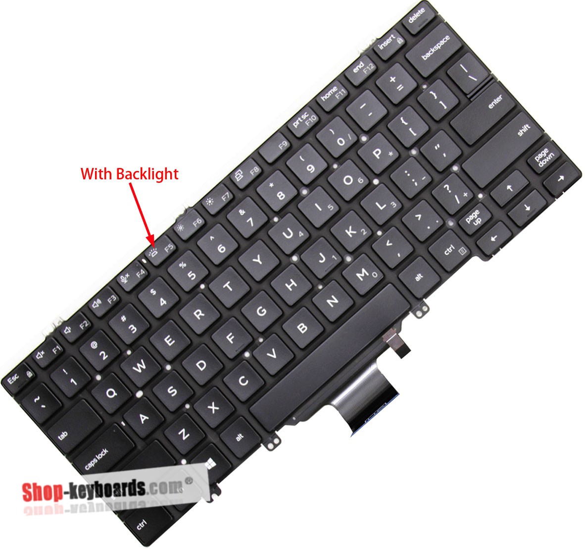 Dell DLM18G36E0J698 Keyboard replacement