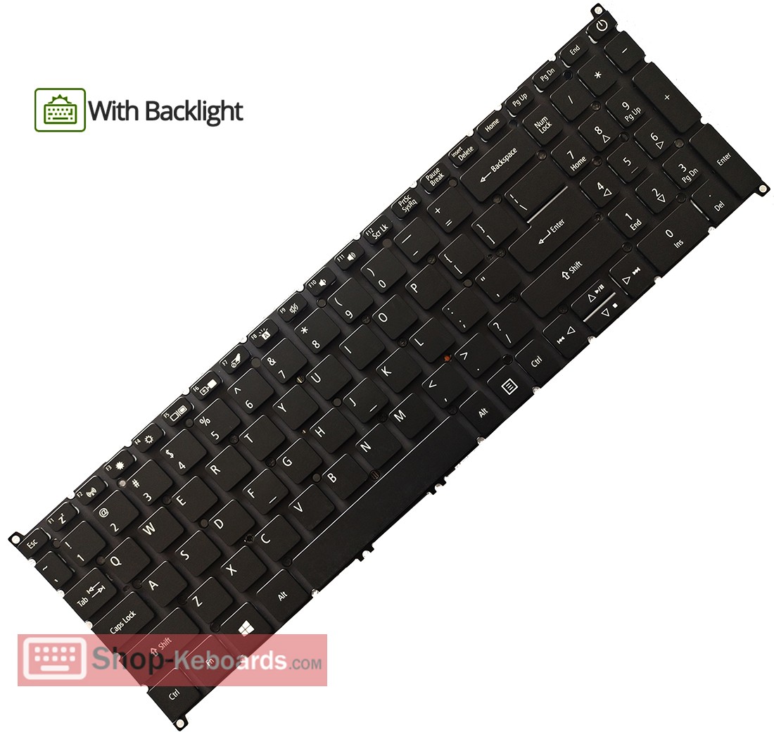 Acer PK132K71A16 Keyboard replacement