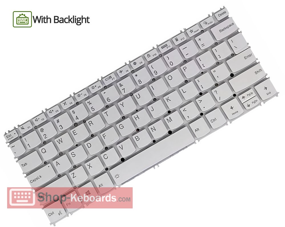Lenovo THINKBOOK 13S G3 ACN Keyboard replacement