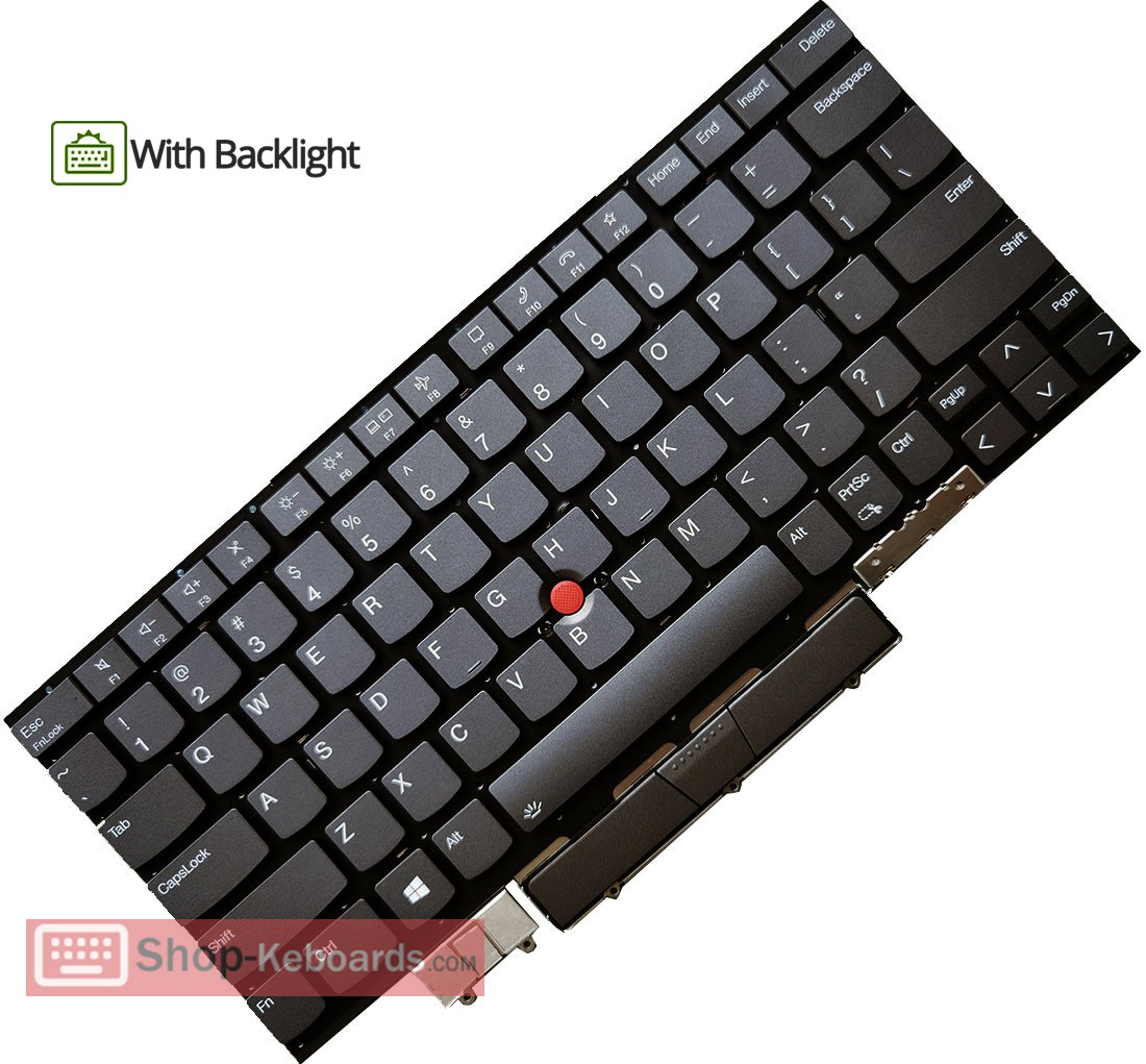 Lenovo 5M11C53317 Keyboard replacement