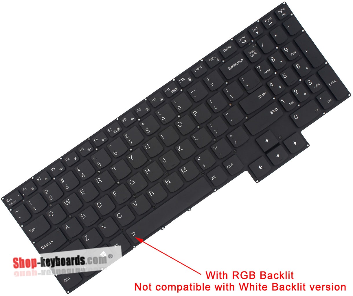 Lenovo 5CB1C74858  Keyboard replacement