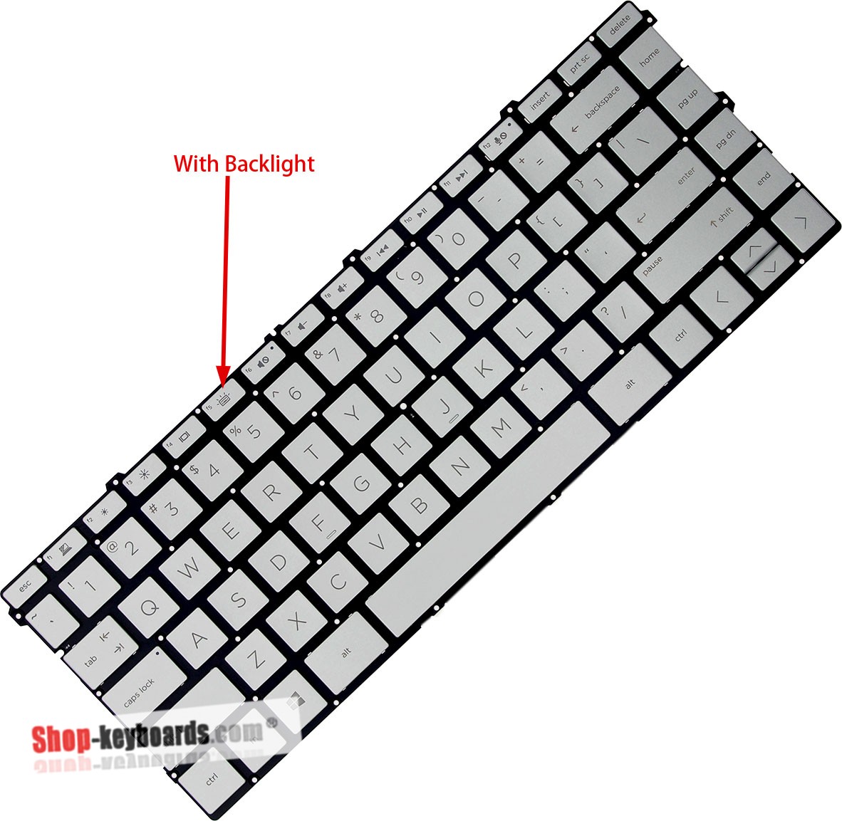 HP L72387-D61 Keyboard replacement