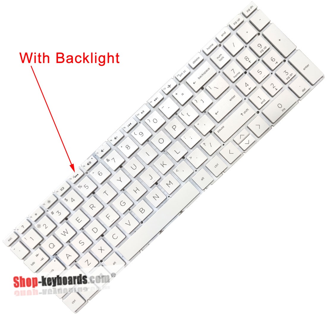 HP 17-BY0014UR  Keyboard replacement