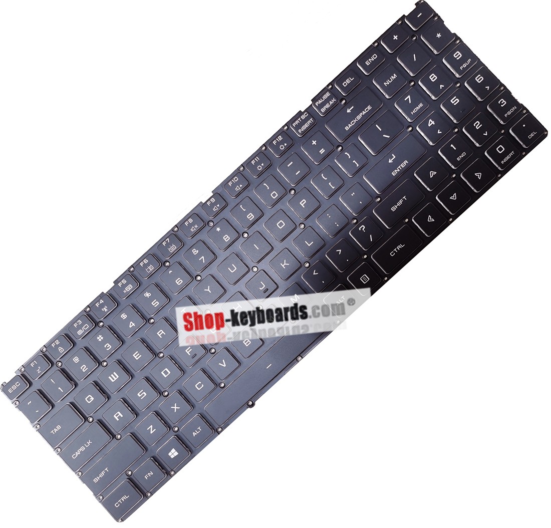 MECHREVO TFM17H36E09852 Keyboard replacement