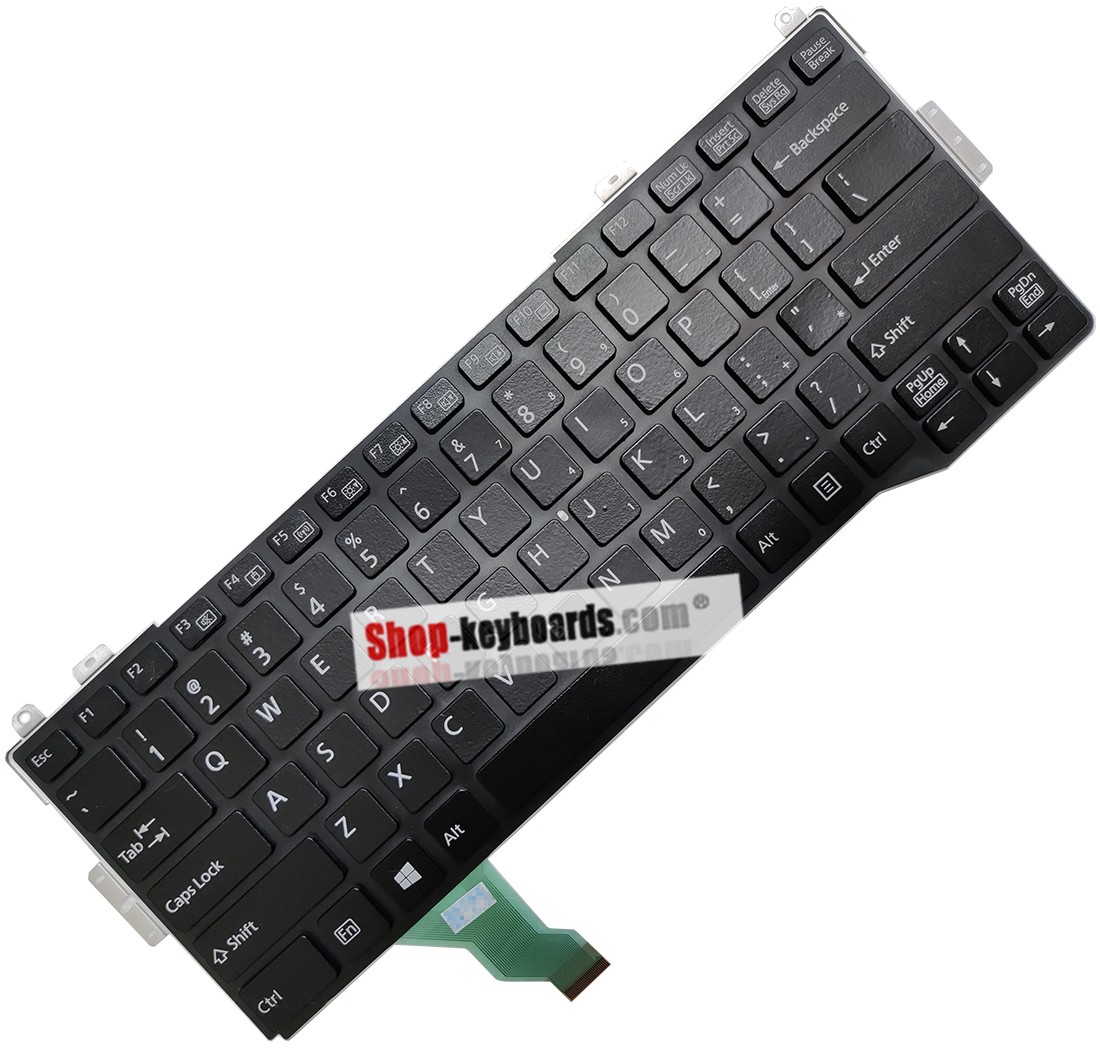 Fujitsu CP660890-01 Keyboard replacement
