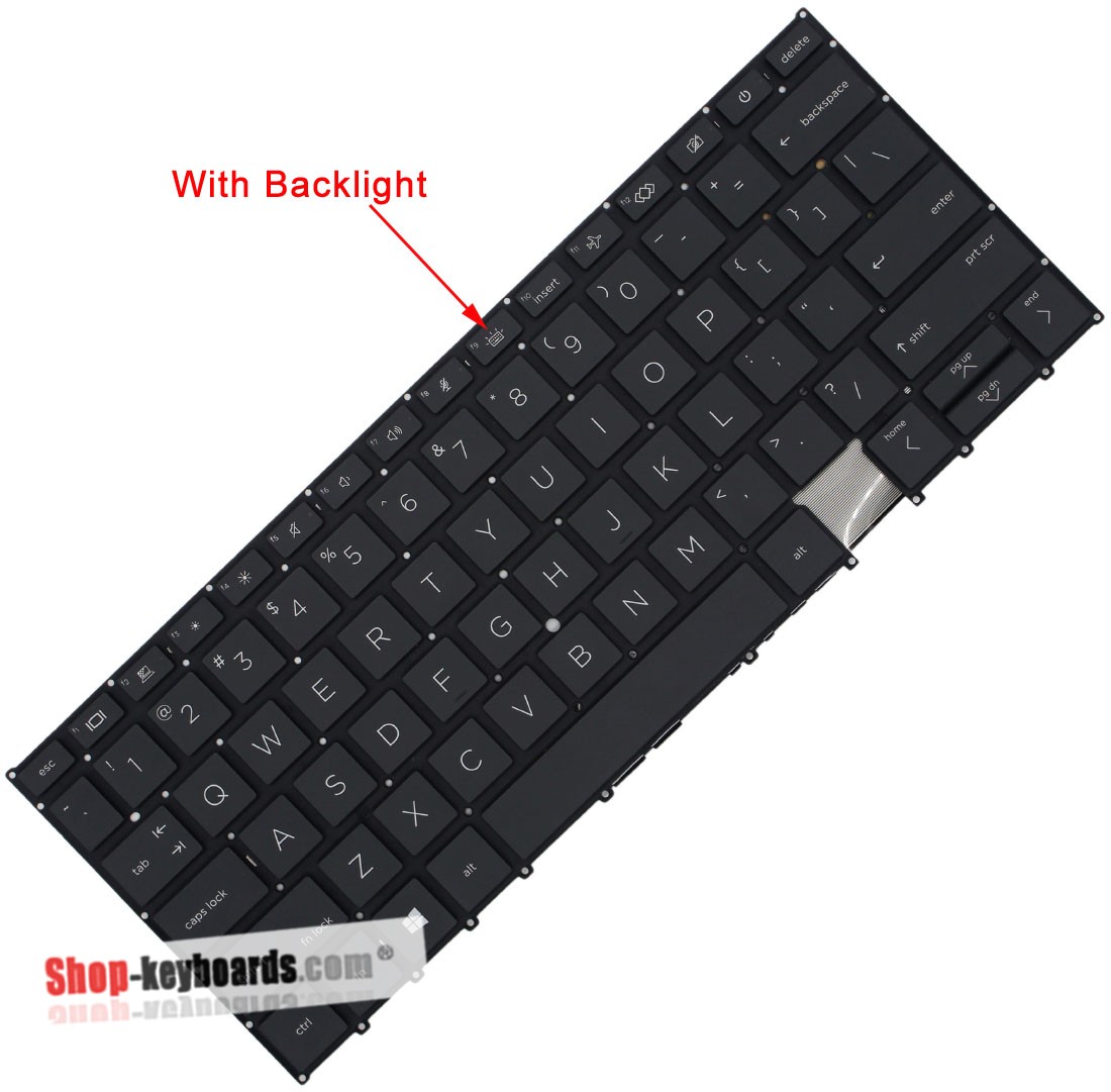 HP M45819-O41  Keyboard replacement