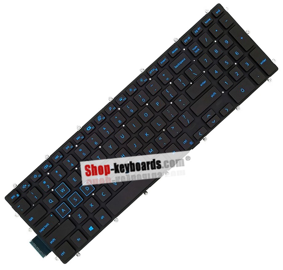 Dell Inspiron G7 7590 Keyboard replacement