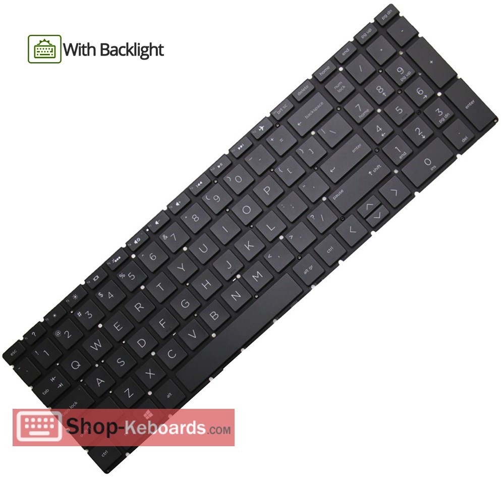 HP PAVILION 15-EC1006NU  Keyboard replacement