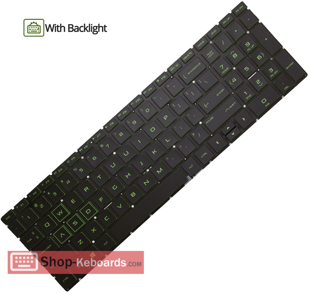 HP PAVILION 15-EC1006NU  Keyboard replacement