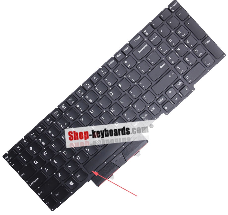 Lenovo 5M11C43438  Keyboard replacement