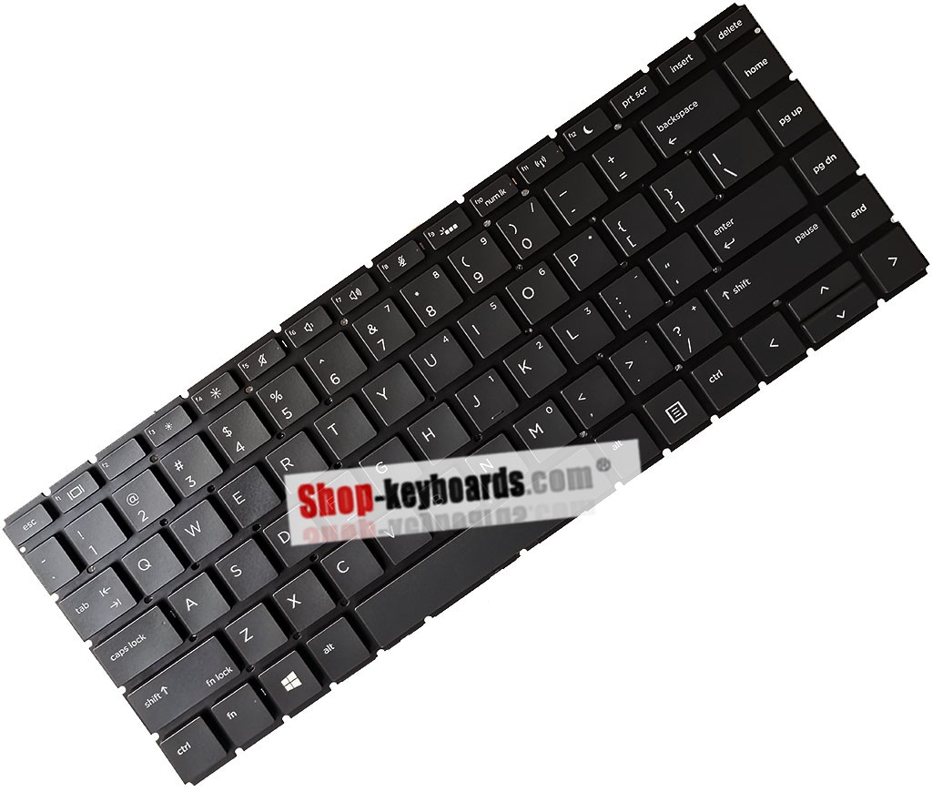 HP L44589-061 Keyboard replacement