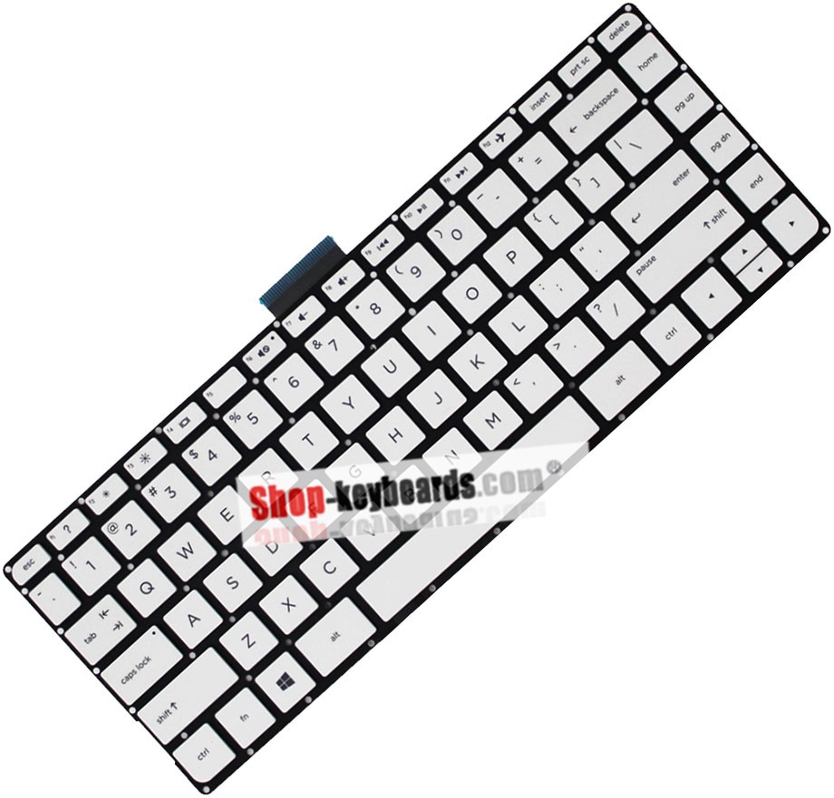 HP PAVILION X360 13-S099NR  Keyboard replacement