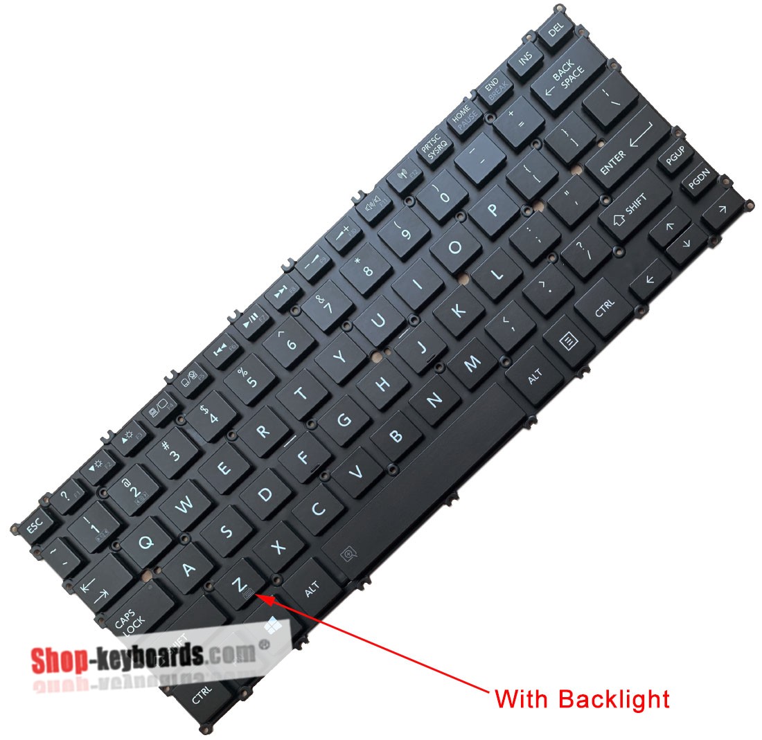 Toshiba G83C000D32SP Keyboard replacement