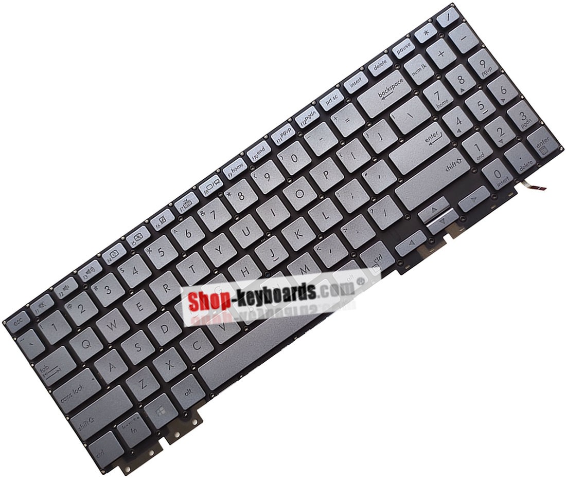 Asus 0KNB0-563HRU00  Keyboard replacement