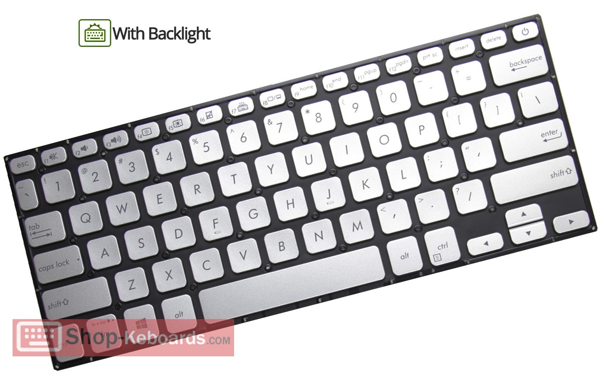 Asus VivoBook X430UA Keyboard replacement