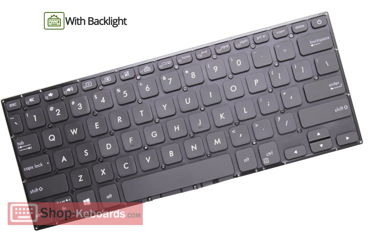 Asus S430UN-0051E8250U  Keyboard replacement