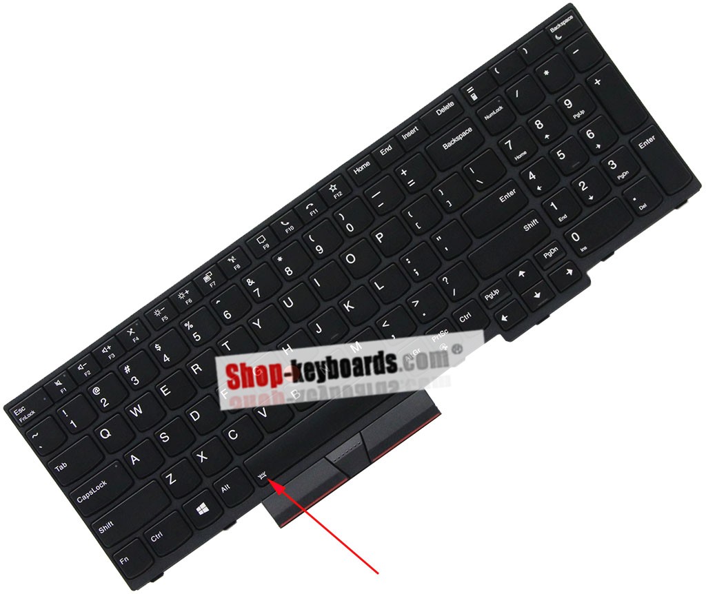 Lenovo 5N21B08427  Keyboard replacement