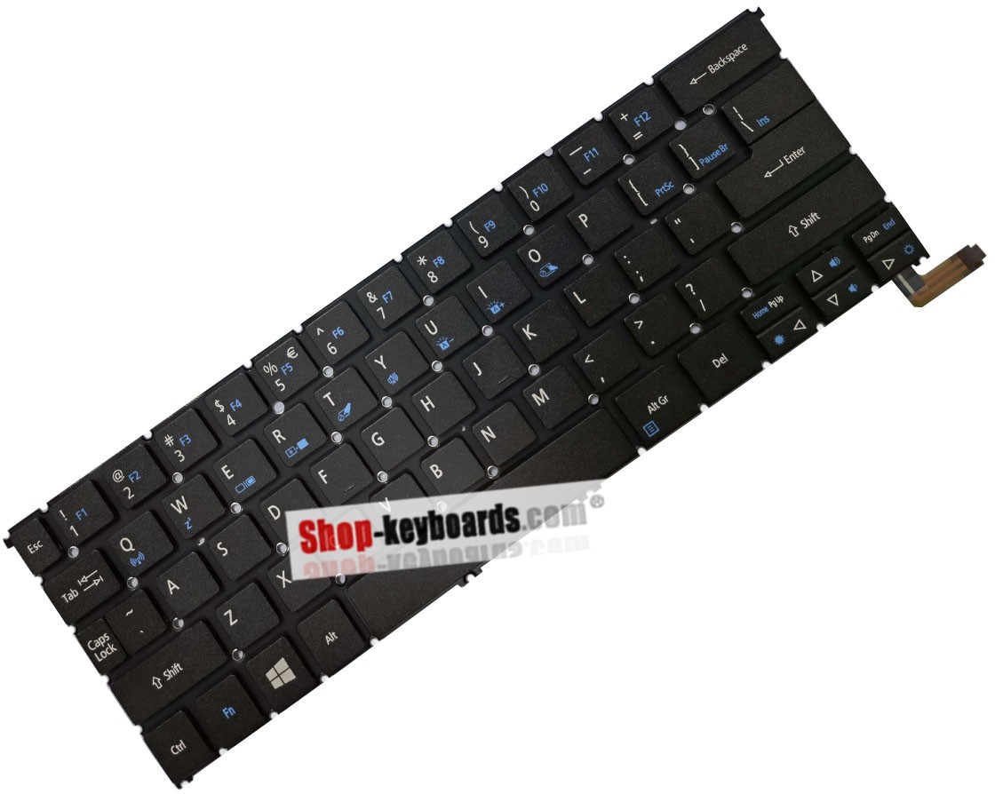 Acer Aspire R7-371T-58H5  Keyboard replacement