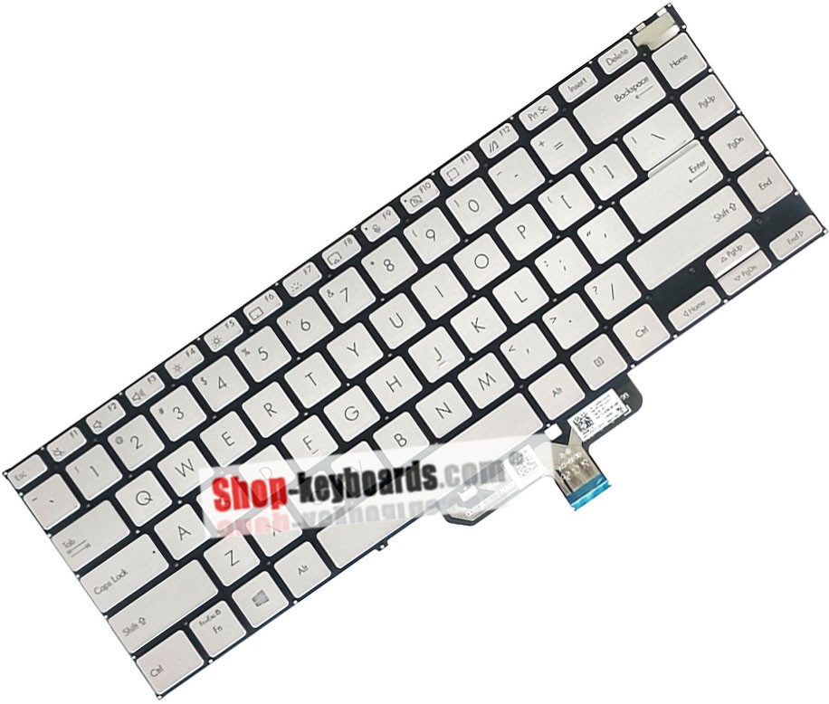 Asus 0KNB0-4601LA00 Keyboard replacement