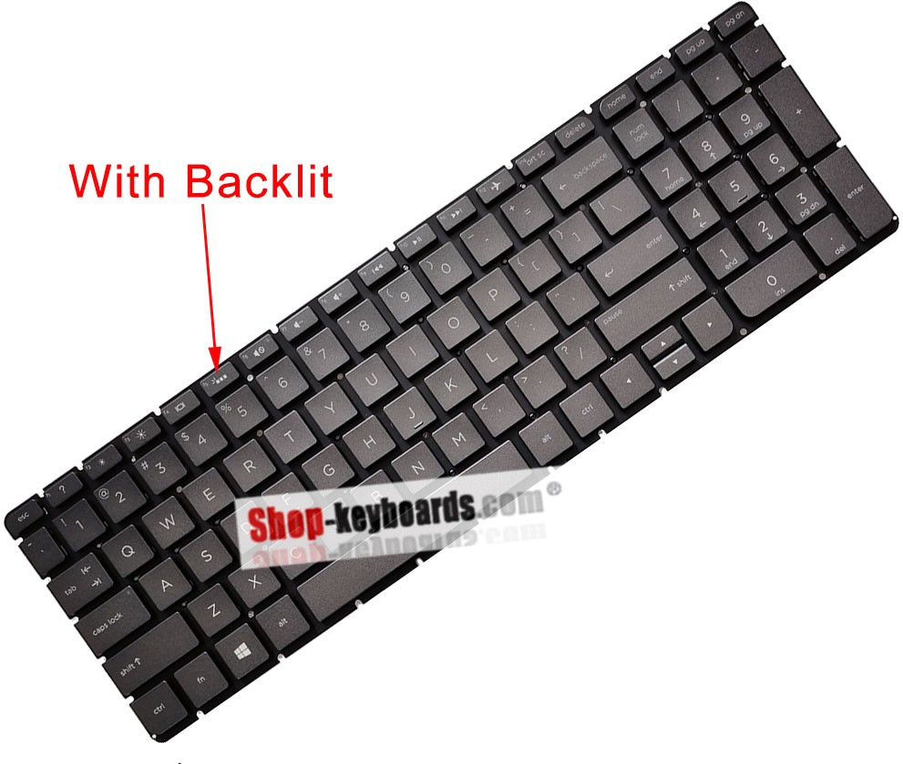 HP 862650-251  Keyboard replacement