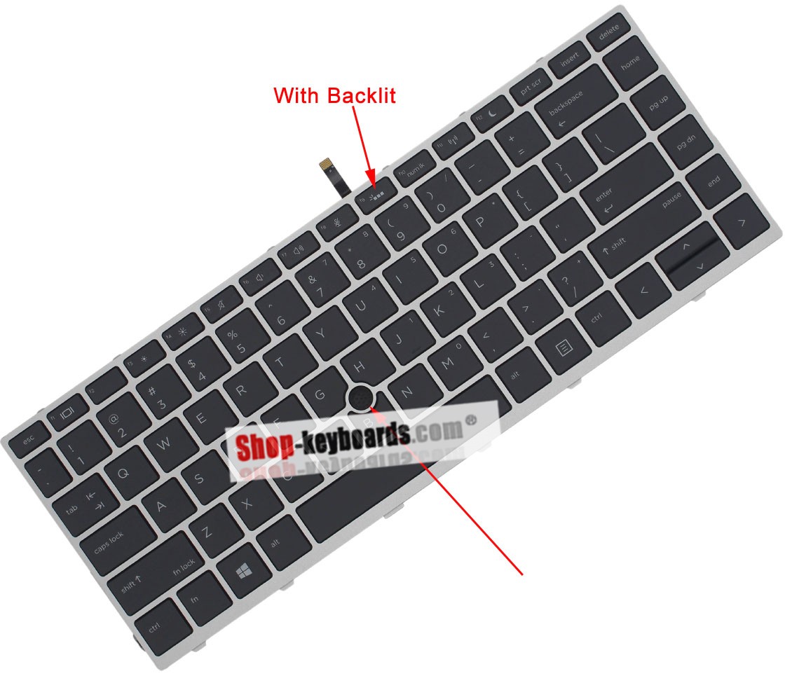HP L09546-O41  Keyboard replacement