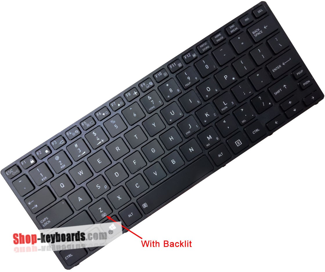 Toshiba TBM19B23A0-356 Keyboard replacement