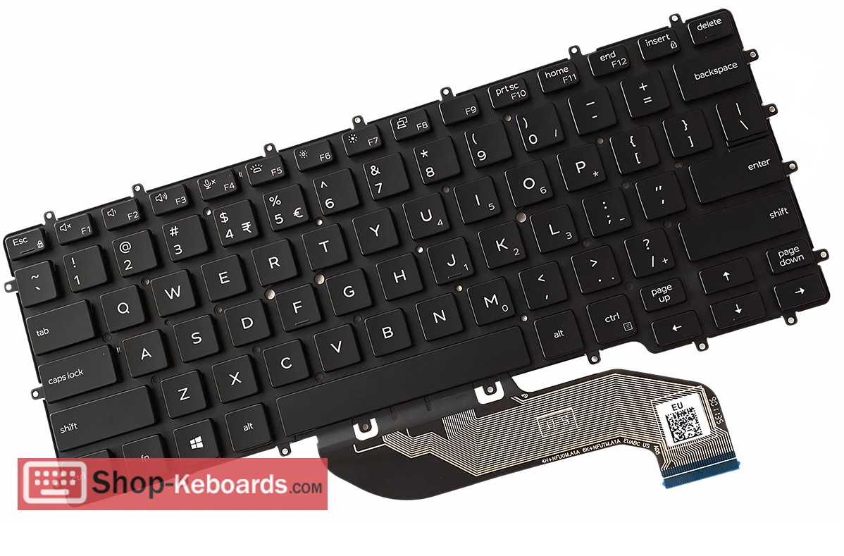 Dell Latitude 7400 2-in-1 Keyboard replacement