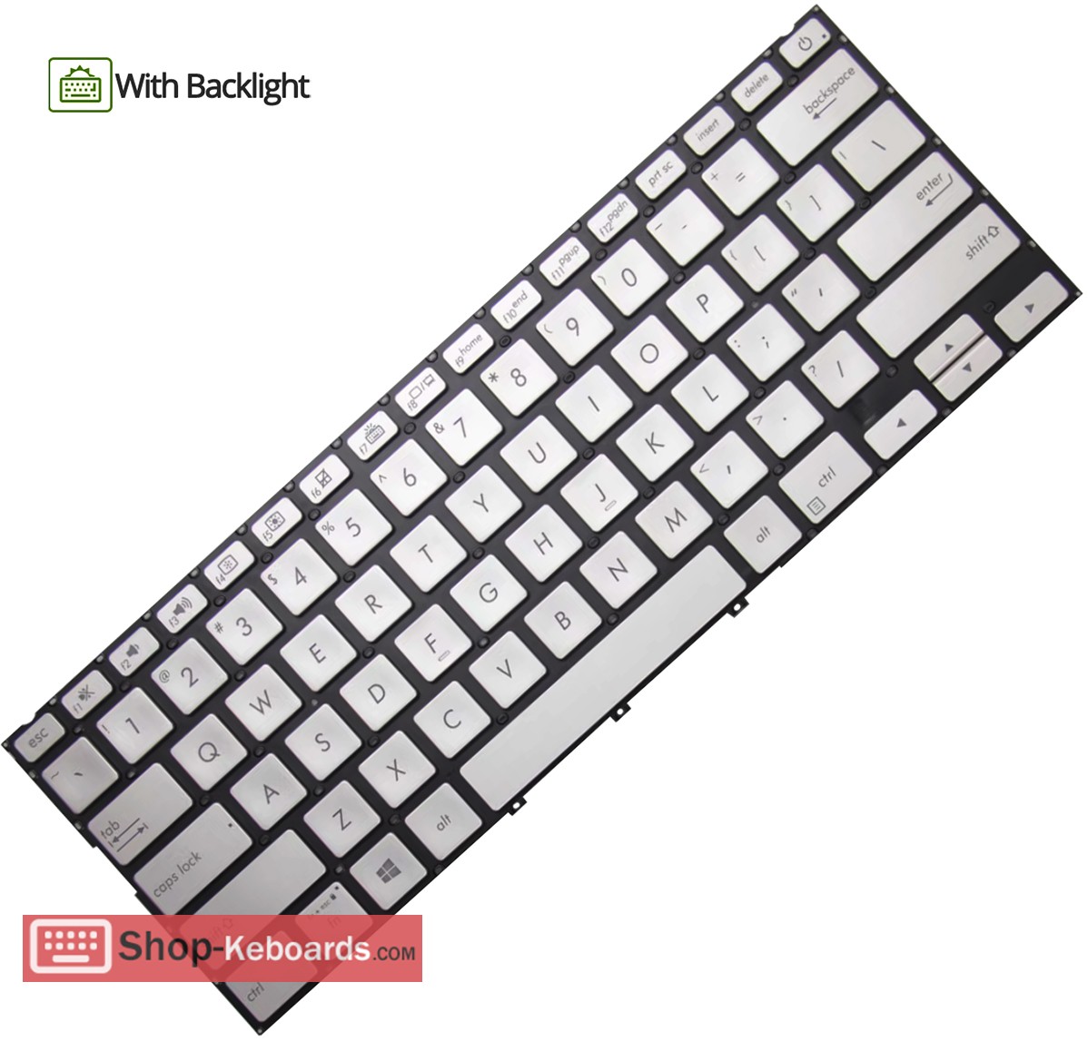 Asus 0KNB0-262GGE00 Keyboard replacement