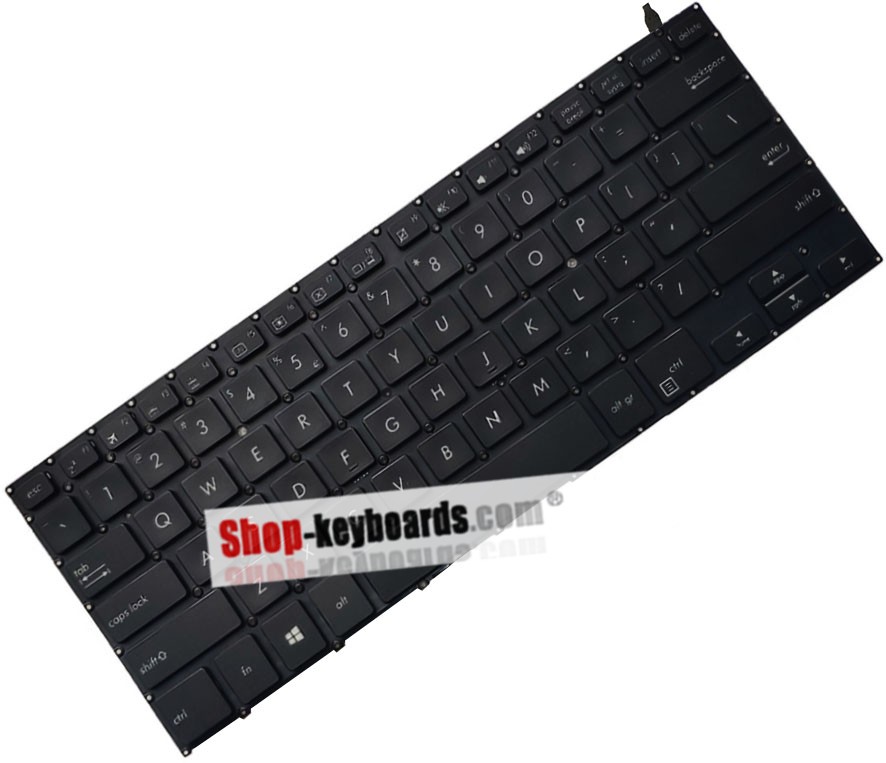 Asus 0KNB0-F621FR00 Keyboard replacement