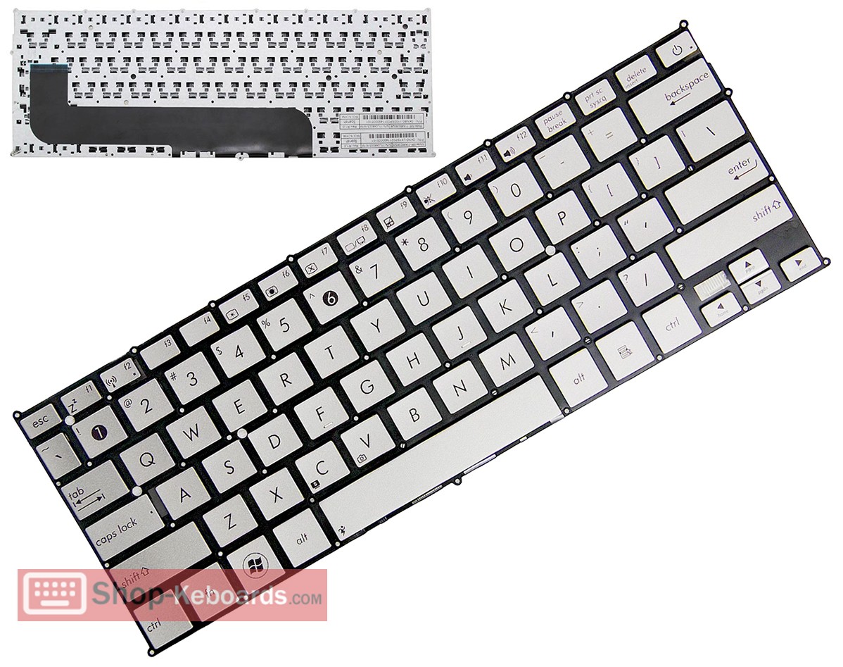 Asus MP-11A96HB6528 Keyboard replacement