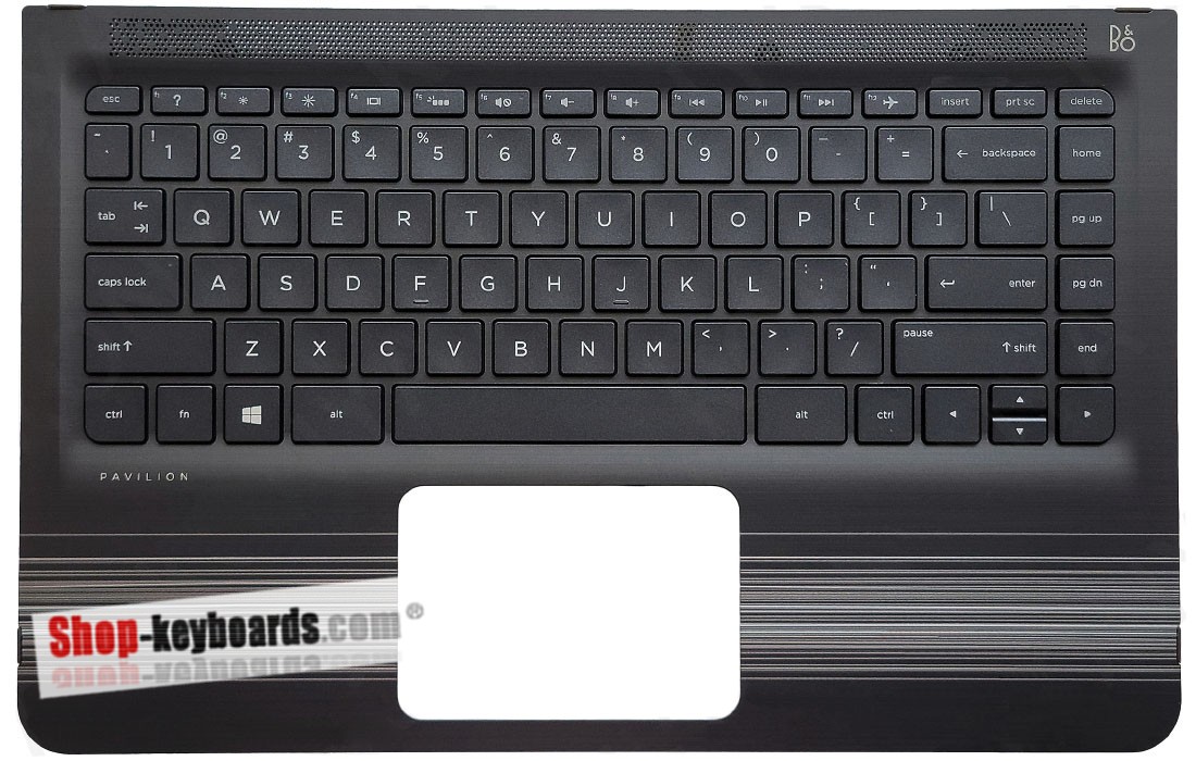 HP PAVILION 13T-U100 X360  Keyboard replacement