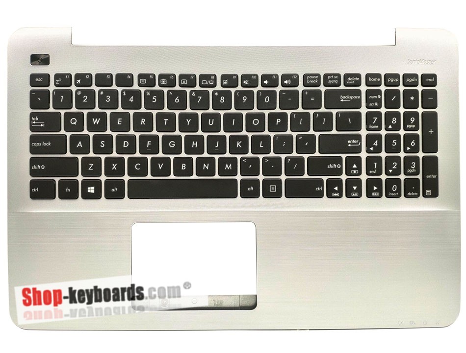 Asus X555YA TOPCASE Keyboard replacement