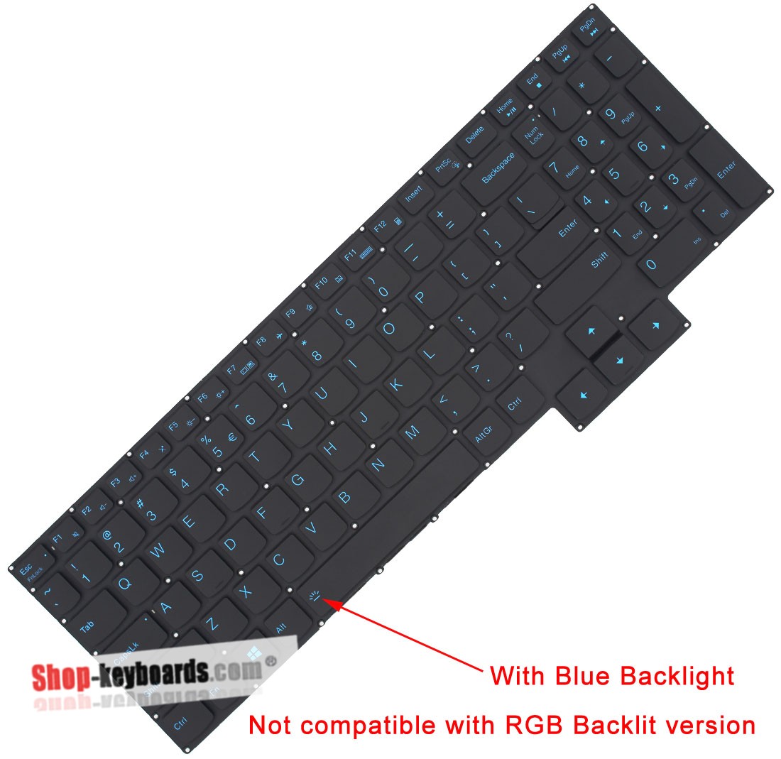 Lenovo 5CB1D66727  Keyboard replacement
