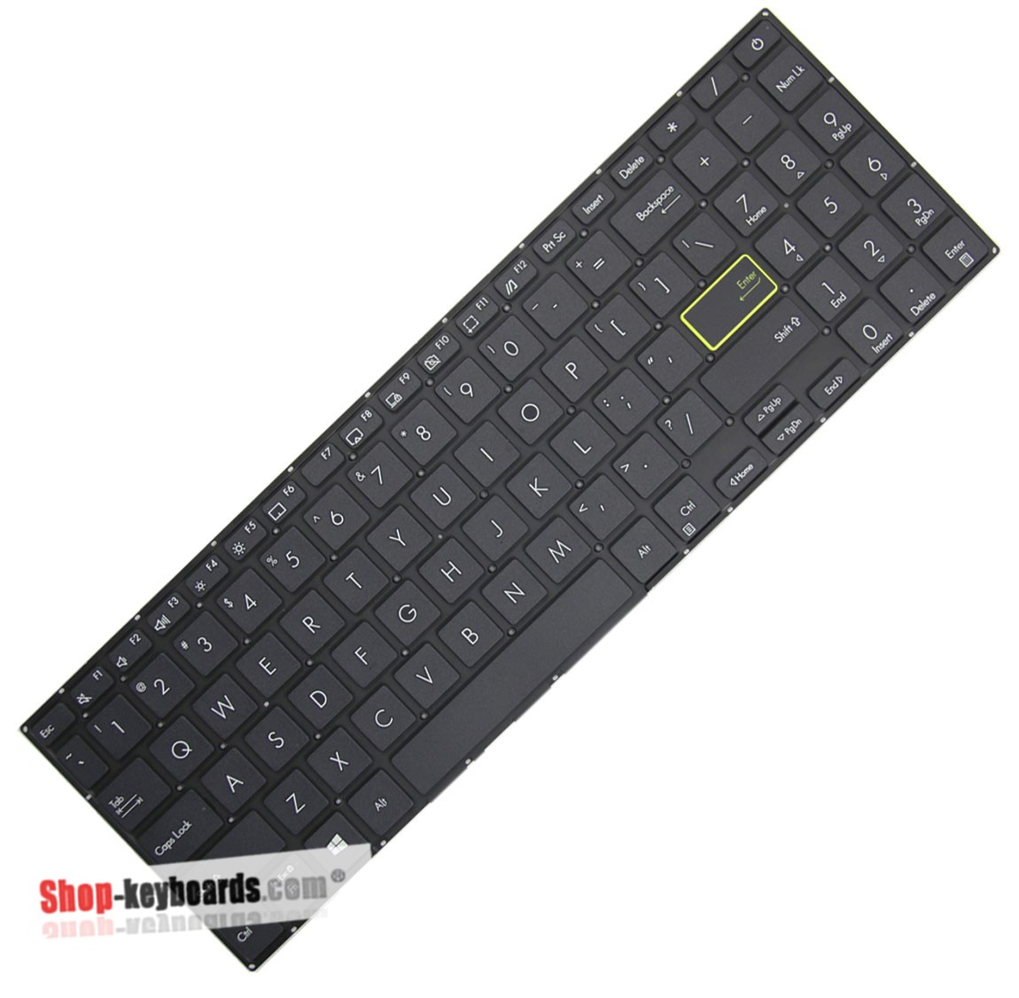 Asus 0KNB0-562BSF00  Keyboard replacement