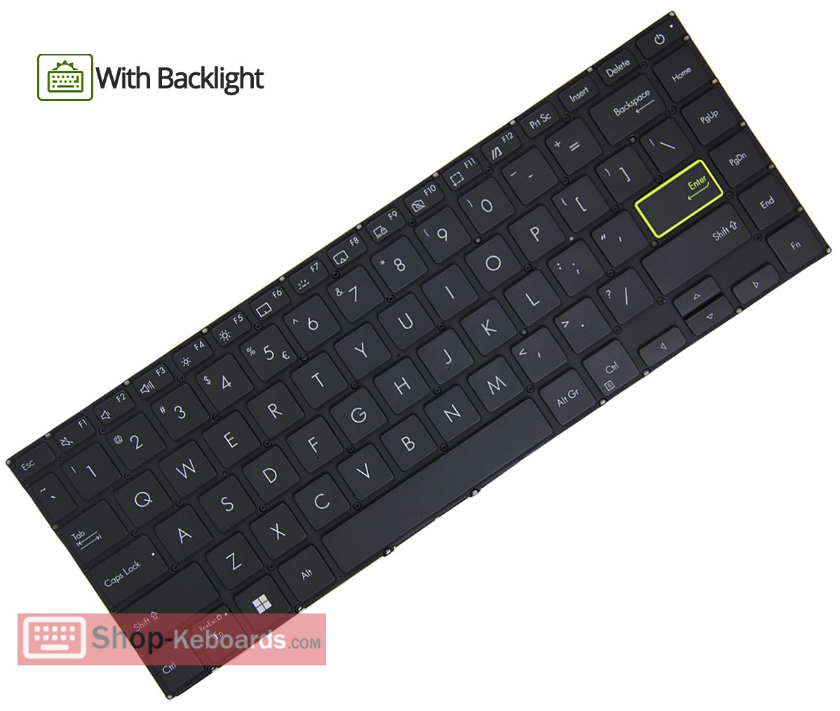 Asus TP470EZ Keyboard replacement