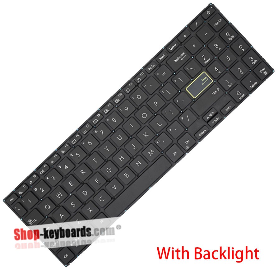 Asus S533FL-0098G10510U  Keyboard replacement