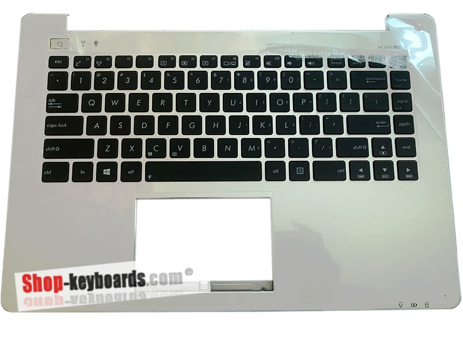 Asus S451LB Uppercase Keyboard replacement