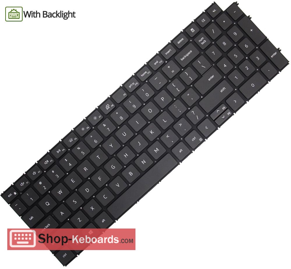 Dell P112F005 Keyboard replacement