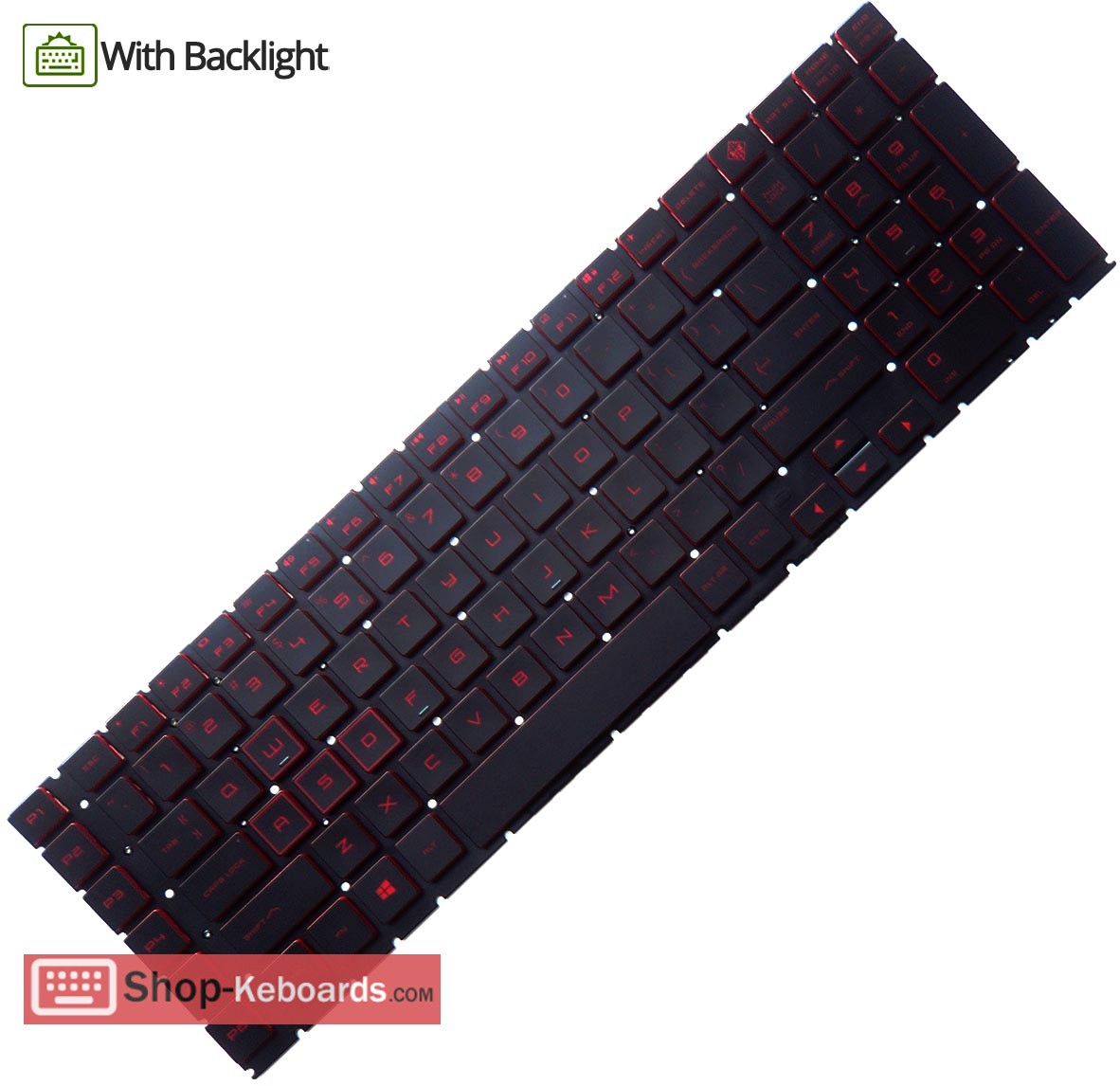 HP OMEN 17-CB1015NW  Keyboard replacement