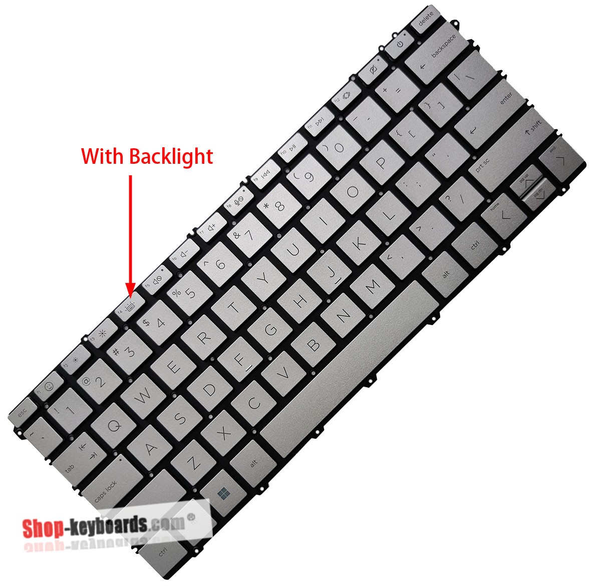 HP PK133RR1A01 Keyboard replacement