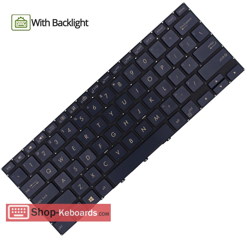 Asus UX362FA-78DHDCB2  Keyboard replacement