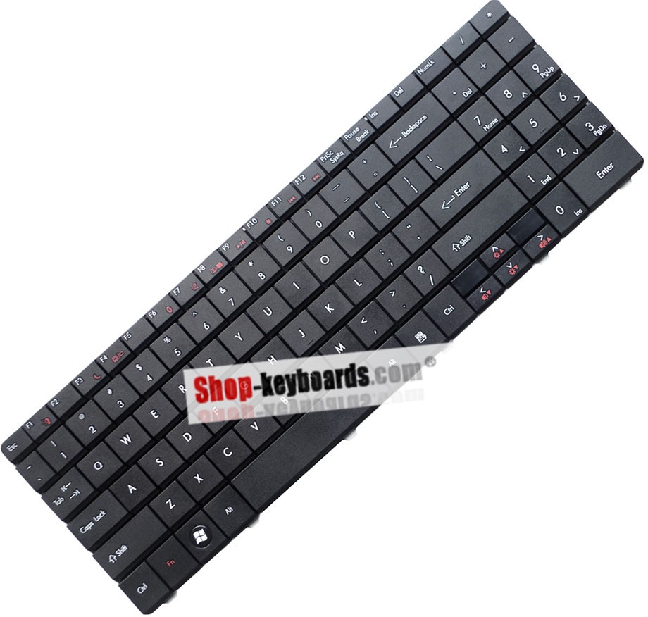 Packard Bell MP-07F36CH6442 Keyboard replacement