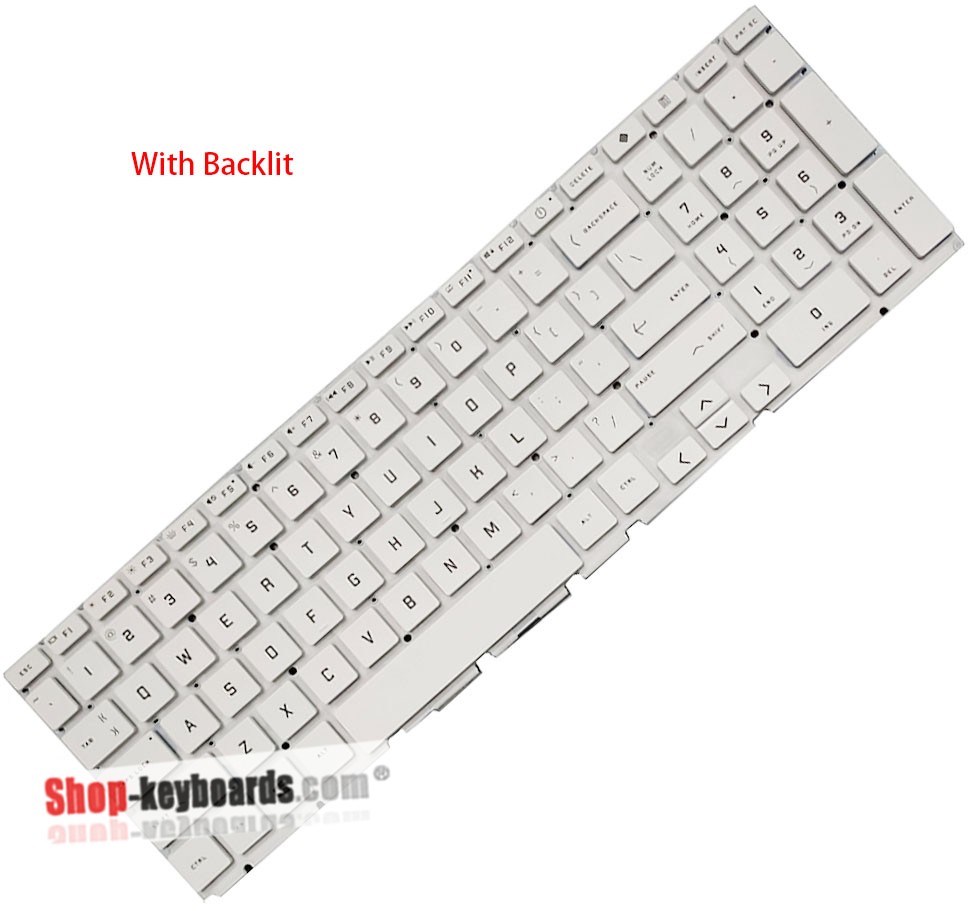 HP VICTUS 16-D0419NO  Keyboard replacement