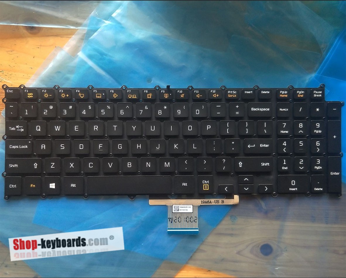 LG 17Z980 Keyboard replacement