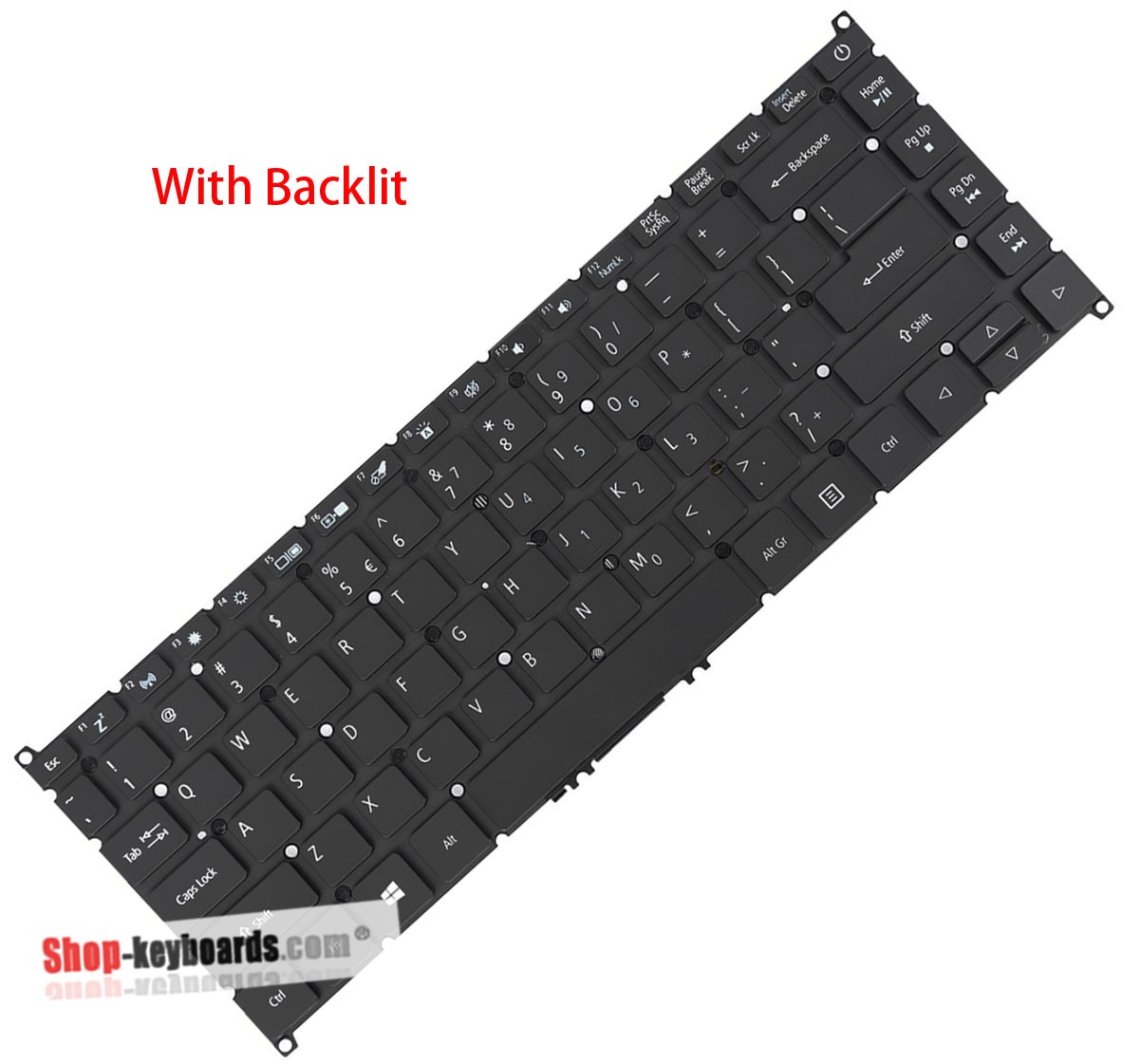 Acer TRAVELMATE TMP214-53-78AK  Keyboard replacement